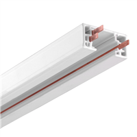 NICOR 10008WH 8 Ft. White Track Lighting Rail Section