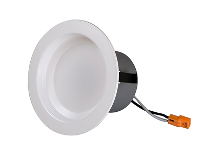 NICOR DCR4 Dimmable Recessed LED Downlight with Baffle