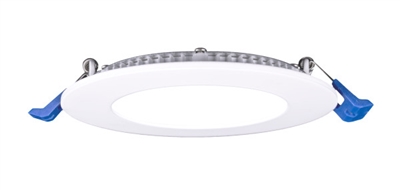 NICOR DLE42120RDWH Round Edge Lit 4" LED Downlight