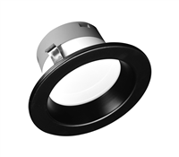 DLR4(v6) 4-inch Black Selectable Recessed LED Downlight