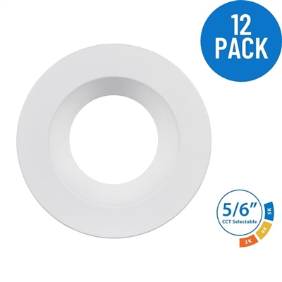 DLR56 SELECT Series 5/6 in. LED Recessed Downlight 12 Pack