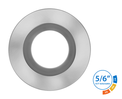 DLR56 SELECT Series 5/6 in. Nickel LED Recessed Downlight