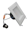 NICOR DQR5-10-120-WH-BF 5 Inch LED Square Retrofit Kit