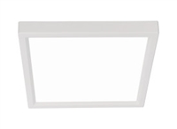 NICOR DSE6 Square Edge Lit Surface Mount 6" LED Downlight