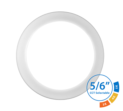 NICOR DSK563120S 6 in. Selectable Surface Mount LED Downlight