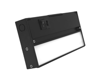 NICOR NUC-5 Series 8-inch Black Selectable LED Under Cabinet Light