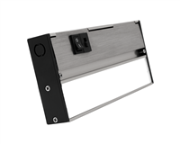 NICOR NUC-5 Series 8-inch Nickel Selectable LED Under Cabinet Light