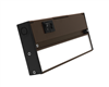 NICOR NUC-5 Series 8-inch Oil-Rubbed Bronze Selectable LED Under Cabinet Light