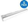 NICOR NUC-5 Series 40-inch Selectable LED Under Cabinet Light 12-Pack