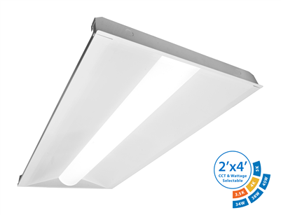 NICOR TACS124U TAC Select Series 2x4 Architectural LED Troffer