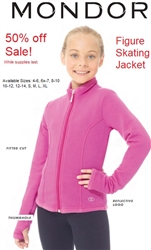 Mondor 4482 Figure Skating Jacket - Now available in Blue, Pink and Black.