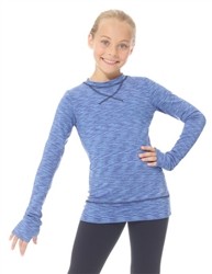 Blue/Royal Strata Thermal Skating Shirt - Mondor 4501