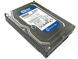 Western Digital Caviar Blue WD5000AAKS 500GB 16MB Cache 7200RPM SATA2 Hard Drive - OEM w/1 Year Warranty