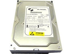 White Label 160GB 8MB Cache 7200RPM SATA 3.5" Desktop Hard Drive - New w/1 year Warranty