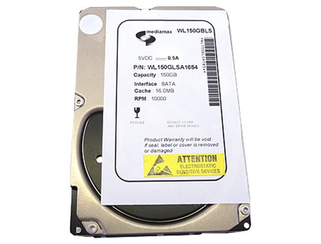 goHardDrive.com - WhitWhite Label 2.5" 150GB 10,000 RPM (10K) 16MB Cache  (High Performance) SATA2 Hard Drive w/ 1 Year Warranty