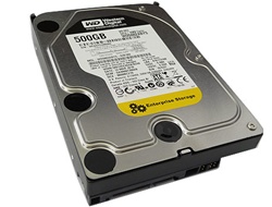 Western Digital RE3 WD5002ABYS 500GB 16MB Cache SATA 3.0Gb/s 3.5" Hard Drive - OEM w/1 Year Warranty