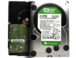 Western Digital Caviar Green WD20EARS 2TB 64MB Cache 5400RPM SATA/300 3.5" Hard Drive - 3 Year Warranty