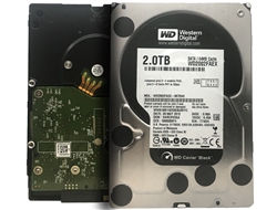 Western Digital Caviar Black WD2002FAEX 2TB 7200 RPM 64MB Cache SATA 6.0Gb/s 3.5" (Enterprise Grade) Internal Hard Drive - 3 Years Warranty