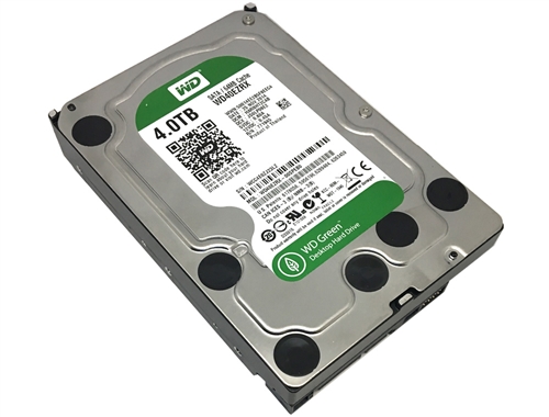 Western Digital WD Green WD40EZRX 4TB IntelliPower 64MB Cache SATA III  6.0Gb/s 3.5" Internal