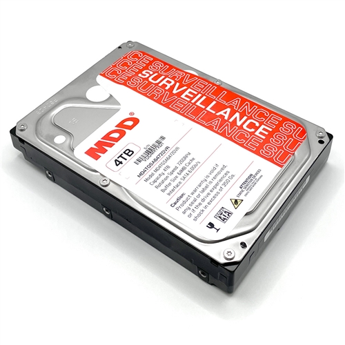 MDD 4TB 7200RPM 64MB Cache SATA 6.0Gb/s 3.5