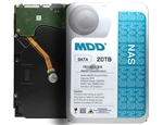 MDD 20TB 7200 RPM 256MB Cache SATA 6.0Gb/s 3.5" Internal Hard Drive for NAS Network Storage (MDD20TSATA25672NAS) - 5 Years Warranty