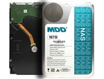MDD 16TB 7200 RPM 256MB Cache SATA 6.0Gb/s 3.5" Internal Hard Drive for NAS Network Storage (MD16TSATA25672NAS) - 5 Years Warranty
