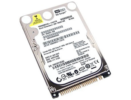 goHardDrive.com - Western Digital Scorpio (WD1600BEVE) 160GB 8MB 5400RPM  ATA-6 Notebook Hard Drive - New OEM