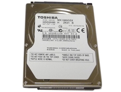 Toshiba (MK1665GSX) 160GB 8MB Cache 5400RPM SATA 3.0Gbps Notebook Hard Drive - New with 1 Year Warranty