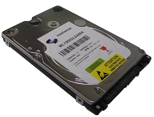 White Label 1TB 5400RPM 8MB Cache 9.5mm 2.5" SATA Notebook Hard Drive w/ 1  year