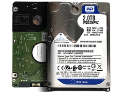 Western Digital Blue WD20NPVZ 2TB 8MB Cache 15mm SATA 6.0Gb/s 2.5" Hard Drive (For Tivo, MiniPC not fit for Laptop) - 3 Year Warranty