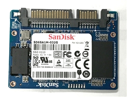 SanDisk X110 (SD6SA1M-032G) 32GB SATA III (6.0Gb/s) MLC Internal Solid State Drive (Half-Slim SSD) (New OEM) - 3 Year Warranty
