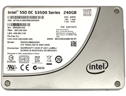 Intel DC S3500 Series SSDSC2BB240G4 240GB 2.5-inch SATA III MLC (6.0Gb/s) Internal Solid State Drive (SSD) - (Certified Refurbished) w/ 3 Year Warranty