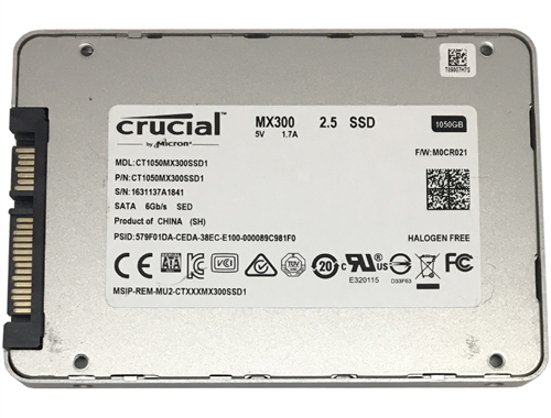 goHardDrive.com - Crucial MX300 CT1050MX300SSD1 1TB 2.5-inch SATA III 3D  NAND (6.0Gb/s) Internal Solid State Drive (SSD) - 5 Year Warranty