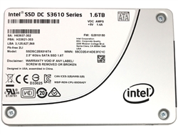 Intel DC S3610 Series 1.6TB 2.5-inch 7mm SATA III MLC (6.0Gb/s) Internal Solid State Drive (SSD) SSDSC2BX016T401 - 5 Years Warranty