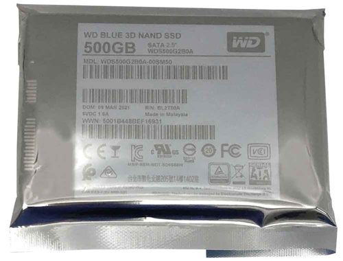 Solid State Drive (SSD) Western Digital Blue 3D, 2TB, 2.5, SATA III 