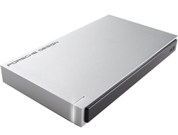 LaCie 1TB Porsche Design USB 3.0 External Mobile Drive for Mac STET1000400 - [Factory Recertified] w/1 Year Warranty