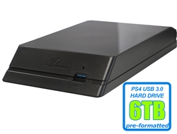 Avolusion HDDGear 6TB USB 3.0 External Gaming Hard Drive (for PS4, PS4 Slim, PS4 Slim Pro) - 2 Year Warranty