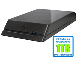 Avolusion HDDGear 1TB USB 3.0 External Gaming Hard Drive (for PS4, PS4 Slim, PS4 Slim Pro) - 2 Year Warranty