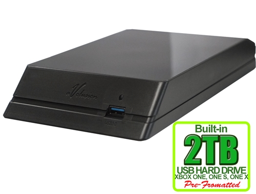 Avolusion HDDGear 2TB USB 3.0 External Gaming Hard Drive (for XBOX ONE, XBOX  ONE S, XBOX