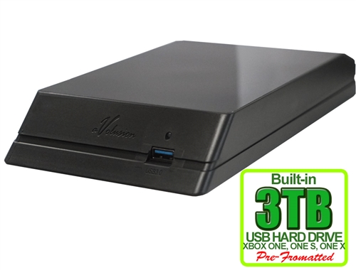 Avolusion HDDGear 3TB USB 3.0 External Gaming Hard Drive (for XBOX ONE, XBOX  ONE S, XBOX