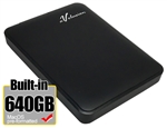 Avolusion 640GB USB 3.0 Portable External Hard Drive (MacOS Pre-Formatted)  HD250U3-Z1 - Retail w/2 Year Warranty