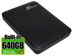 Avolusion 640GB USB 3.0 Portable External XBOX One Hard Drive (XBOX One Pre-Formatted)  HD250U3-Z1 - Retail w/2 Year Warranty