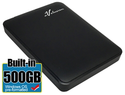Avolusion 500GB USB 3.0 Portable External Hard Drive (WindowsOS NTFS Pre-Formatted)  HD250U3-Z1 - Retail w/2 Year Warranty