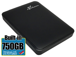 Avolusion 750GB USB 3.0 Portable External Hard Drive (WindowsOS NTFS Pre-Formatted)  HD250U3-Z1 - Retail w/2 Year Warranty