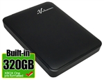 Avolusion 320GB USB 3.0 Portable External XBOX One Hard Drive (XBOX One Pre-Formatted)  HD250U3-Z1 - Retail w/2 Year Warranty