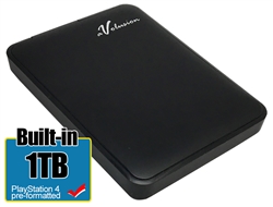 Avolusion 1TB USB 3.0 Portable External PS4 Hard Drive (PS4 Pre-Formatted)  HD250U3-Z1 - Retail w/2 Year Warranty