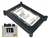 MaxDigitalData® 1TB USB 3.0 Portable External Hard Drive - Black (MacOS Pre-Formatted) - w/2 Year Warranty