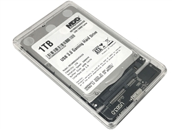 MaxDigitalData HD250U3-C 1TB USB 3.0 Portable PS4 External Gaming Hard Drive - (PS4 Pre-Formatted) - 2 Year Warranty