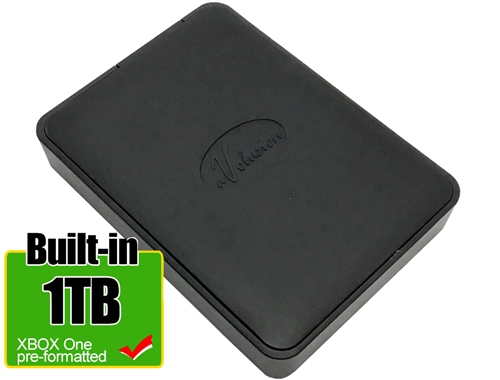 Avolusion 1TB USB 3.0 Portable External XBOX One Hard Drive (XBOX One  Pre-Formatted) HD250U3-X1 -