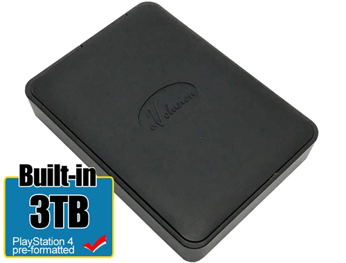 Avolusion 3TB USB 3.0 Portable External PS4 Hard Drive (PS4 Pre